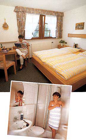 G�stezimmer im Hotel Zum Rebstock - Foto: Willi Knopf